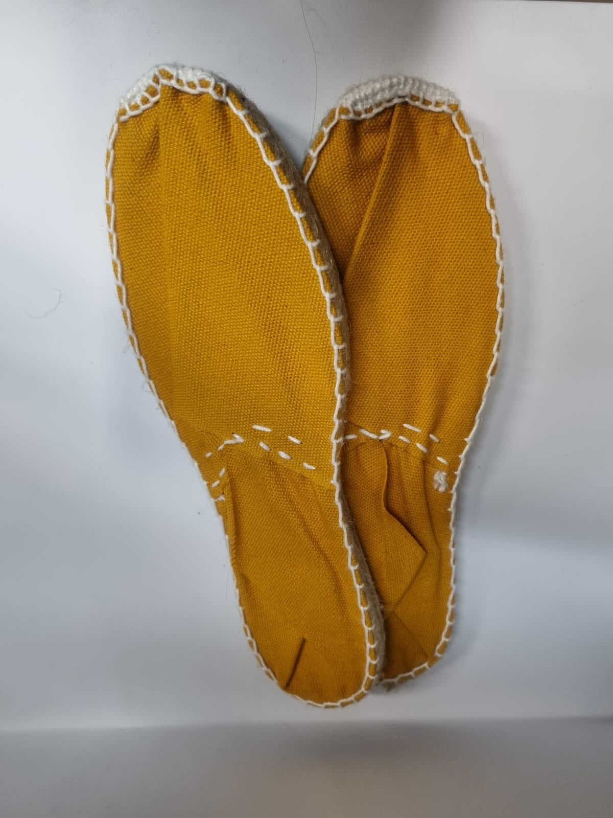 Alpargatas de Esparto Amarillo mostaza