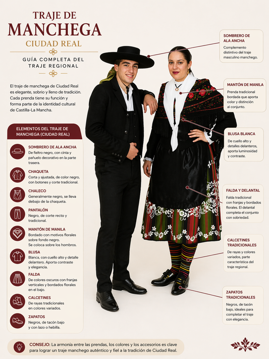 traje tradicional manchego