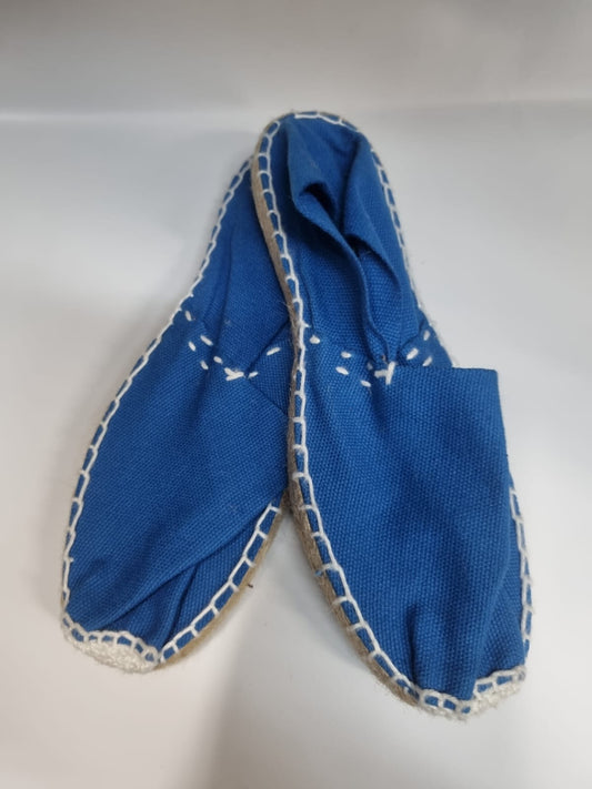 Alpargatas de Esparto Azul eléctrico