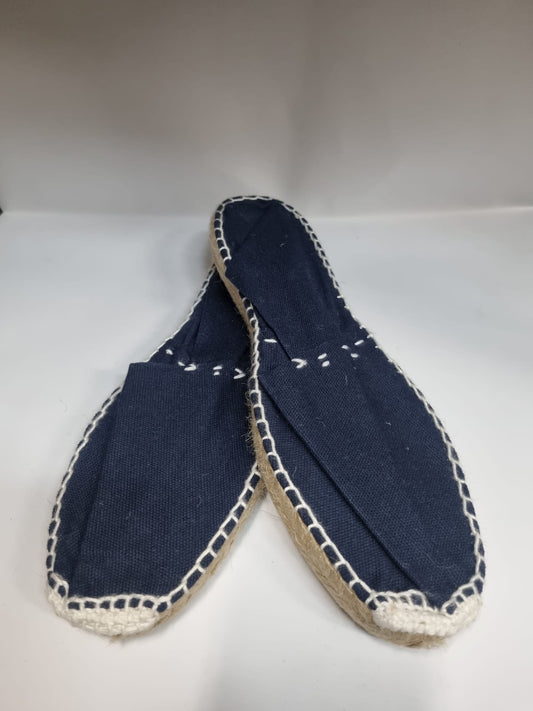 Alpargatas de Esparto Azul Marino