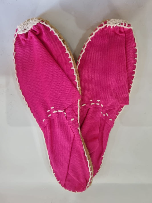 Alpargatas de Esparto Fucsia