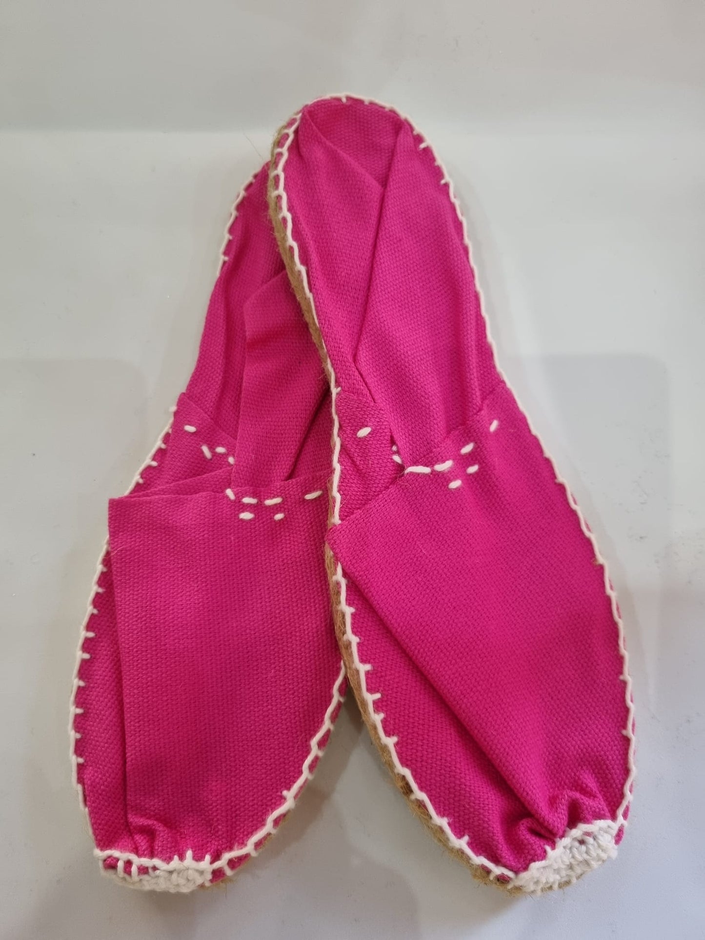 Alpargatas de Esparto Fucsia