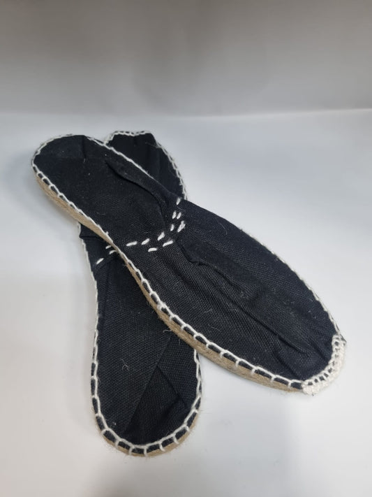 Alpargatas de Esparto Negras