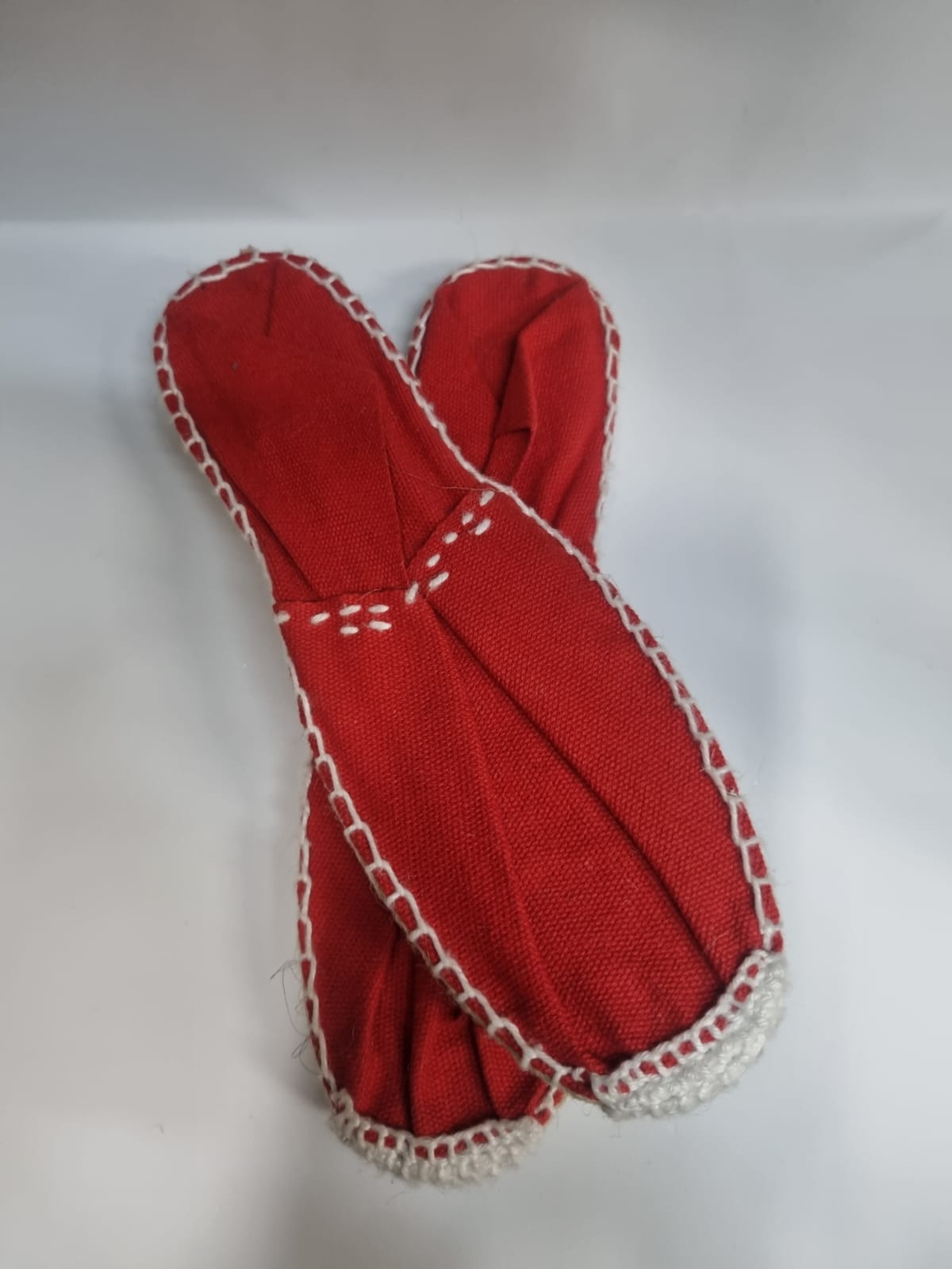 Alpargatas de Esparto Rojo